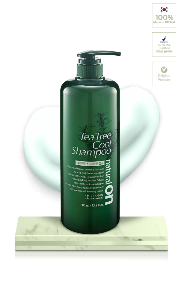 Daeng Gi Meo Ri Natural On Tea Tree Cool Shampoo