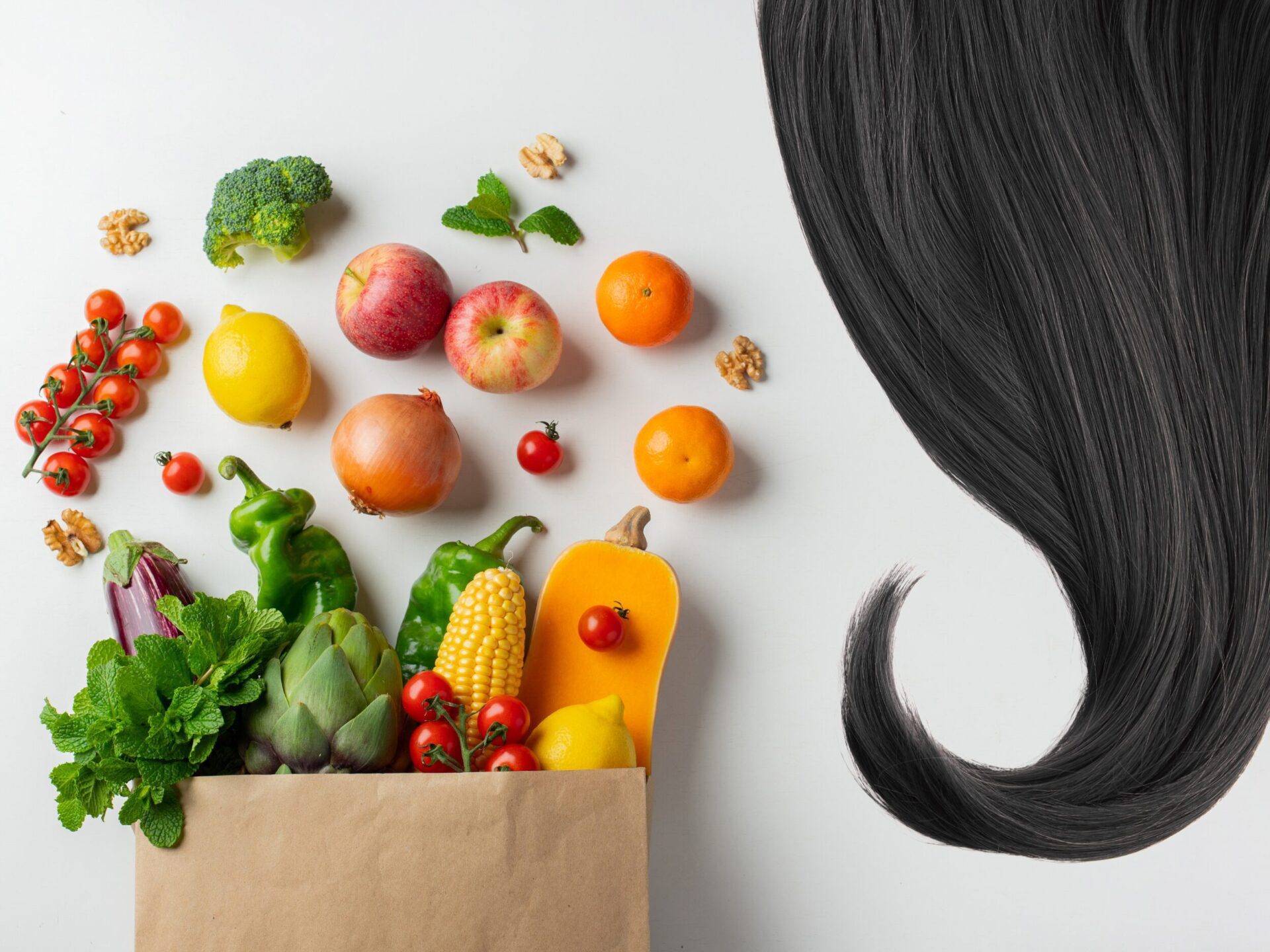 Makanan yang Dapat Memperbaiki Rambut dari Dalam